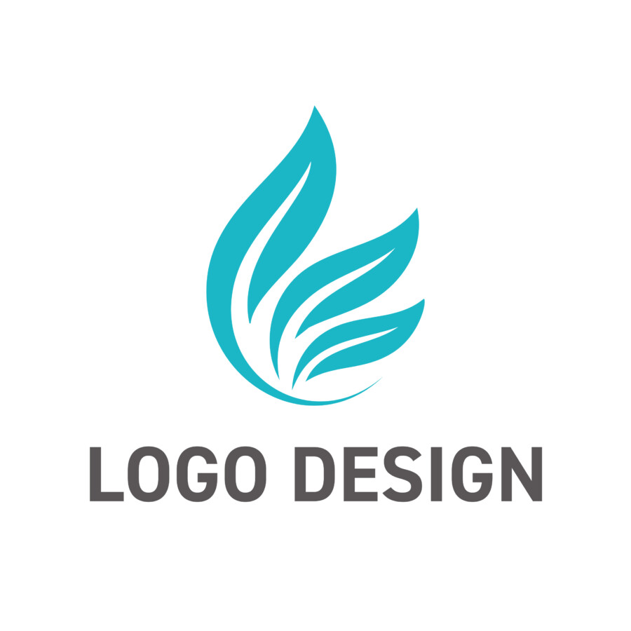 しなやかな曲線で成長の勢いを描いたロゴデザイン