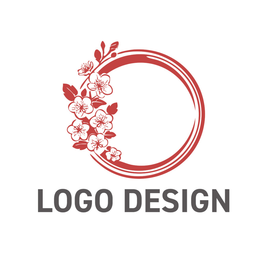 華やかさと品格を宿す、和モダンのロゴデザイン