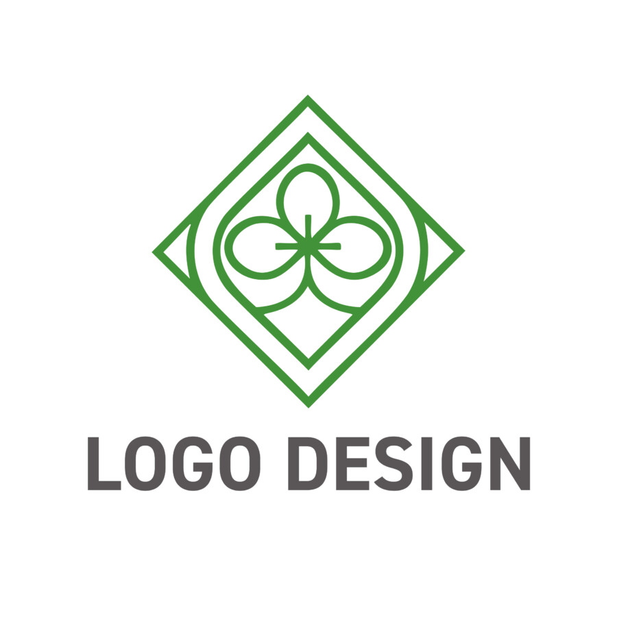 伝統と信頼を象る、紋章のようなロゴデザイン