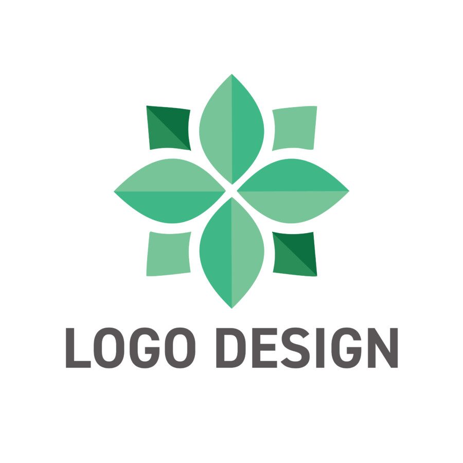 自然の恵みと秩序が調和する、モダンなロゴデザイン