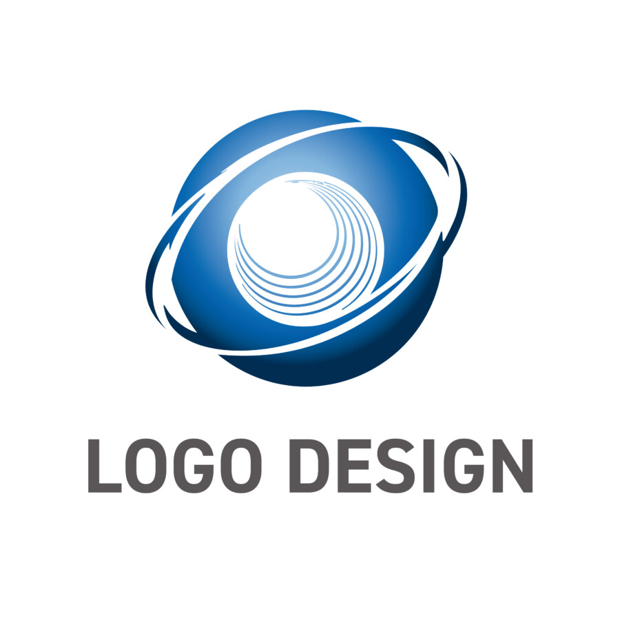 中心から広がるエネルギーが、核心技術を物語るロゴデザイン