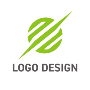 地球環境と未来を切り拓く、グリーンテクノロジーロゴデザイン