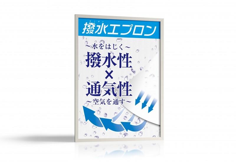 機能素材の展示会パネル