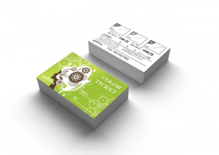 ヘアサロン_ショップカード