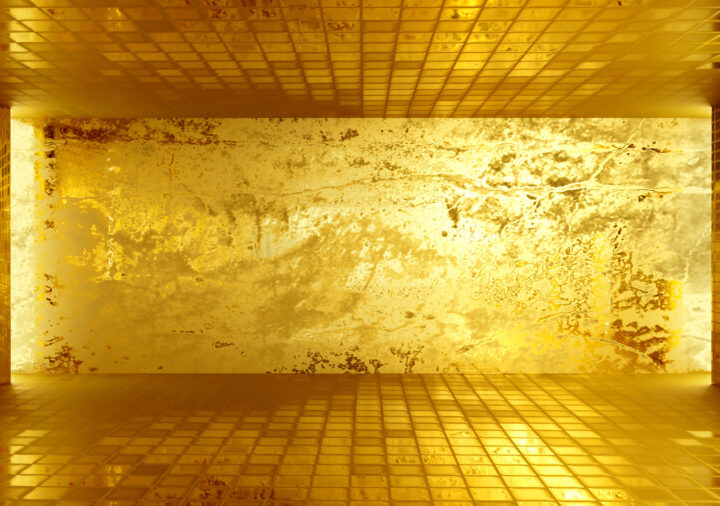 金色のデザインの心理効果