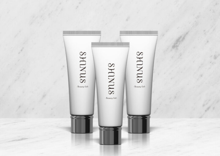 ボディジェルのパッケージデザイン作成例