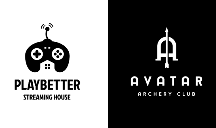 白黒ロゴの魅力