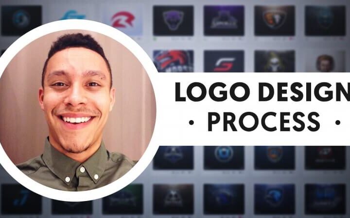 デレックのロゴ制作プロセスを紹介