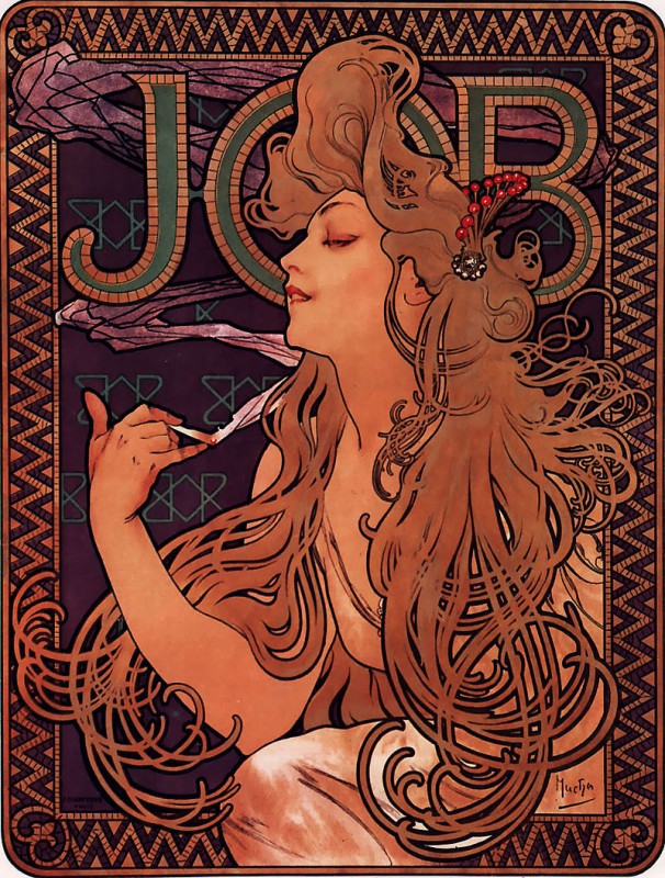 JOB社の煙草ポスター(1896)