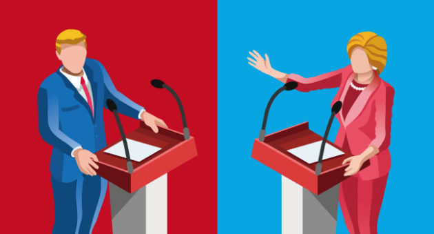 アメリカ大統領選に学ぶキャンペーンロゴ戦略｜クリントン vs トランプのデザイン比較