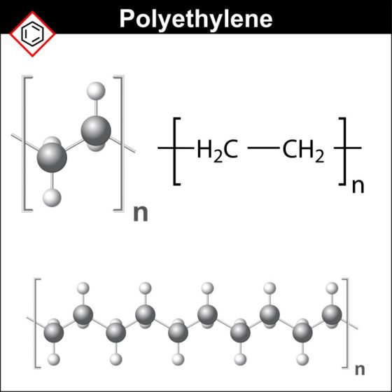 ポリエチレンの化学式