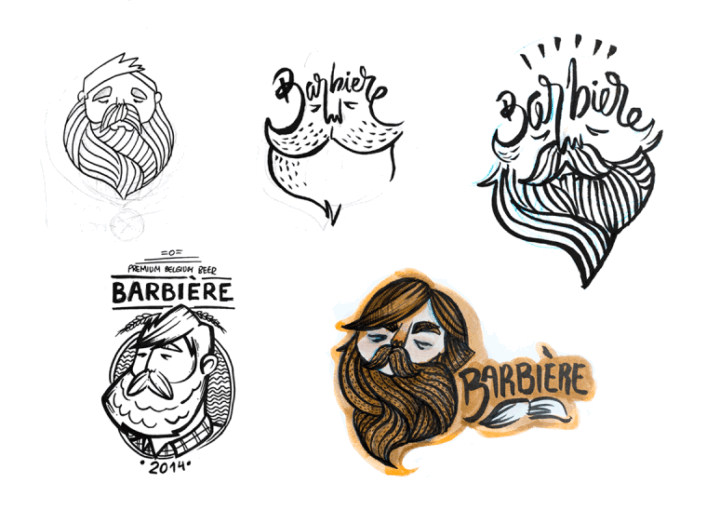 ロゴのドラフト