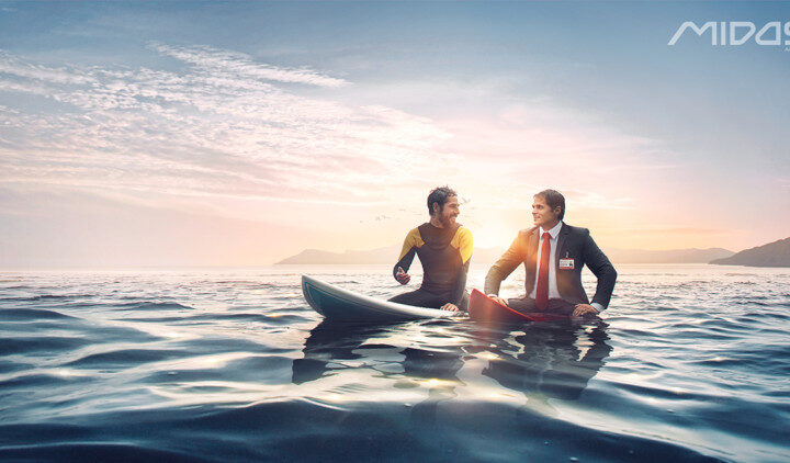 レタッチ合成が見事な広告デザインたち