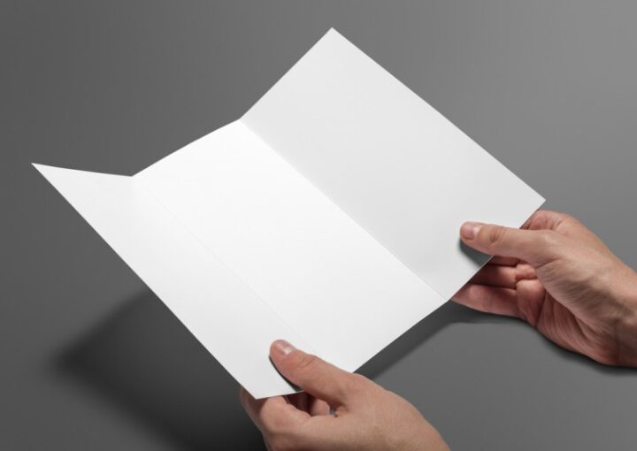 リーフレットのいろいろな折り方