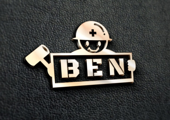 金属加工会社のロゴマーク制作例