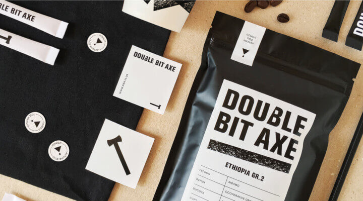 コーヒー専門店のロゴ