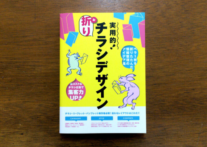 実用的な折チラシデザイン