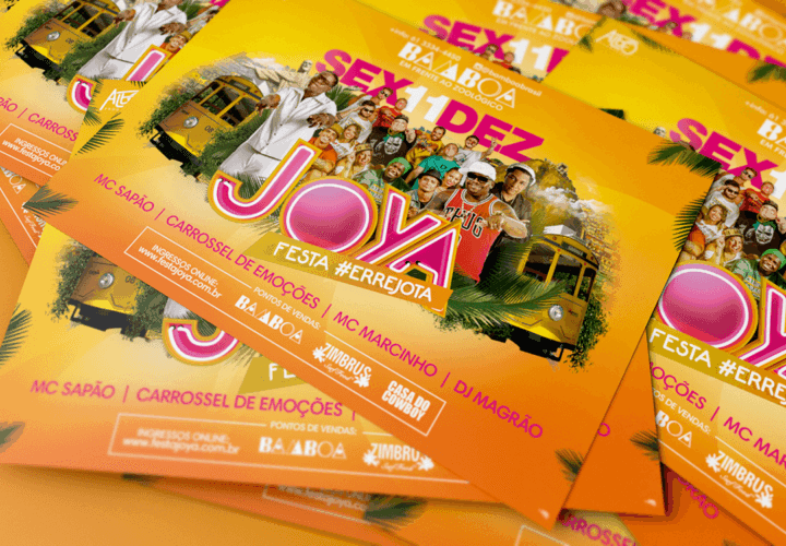 人物を魅力的に見せるチラシデザイン制作例