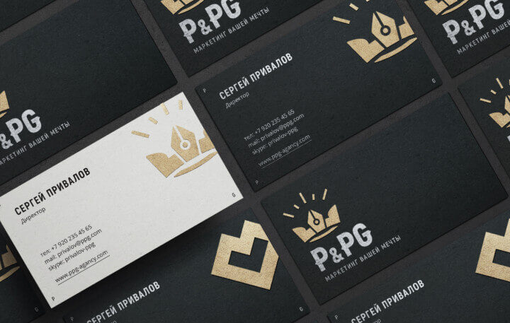 マーケティング会社のロゴ作成事例