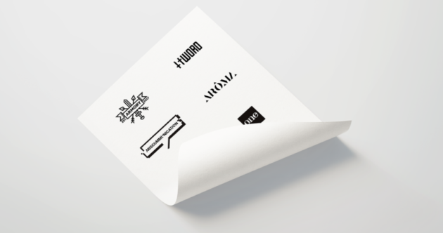 パリのデザイナーによる、日常に溶け込む調和のとれたロゴデザインたち