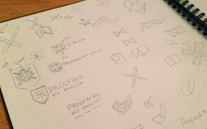 ロゴデザイナーたちのスケッチブック