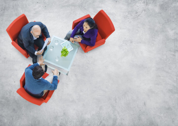 展示会には名刺を活用