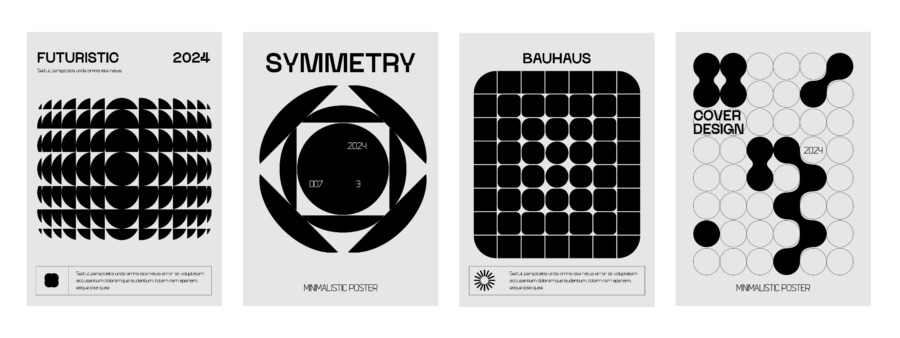 円を使ったデザイン