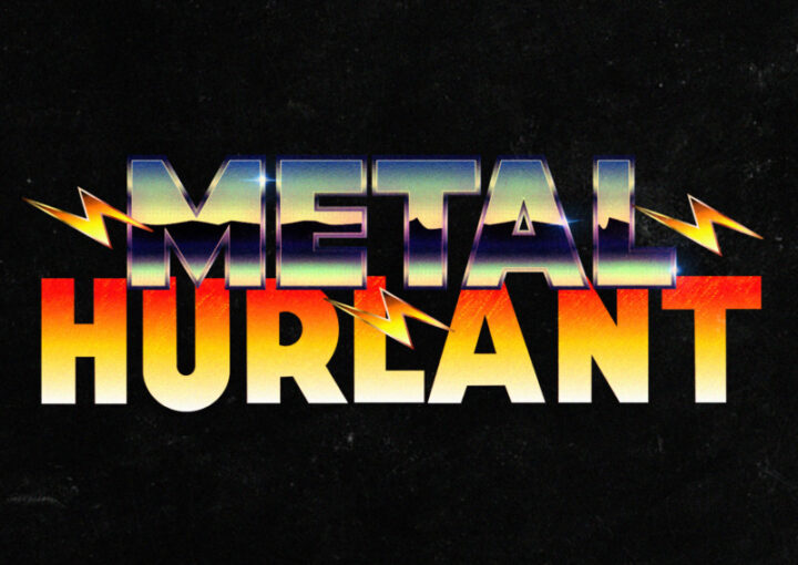 レトロで存在感抜群のロゴ