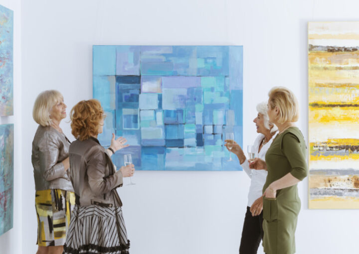 美術展のフライヤーデザインについて