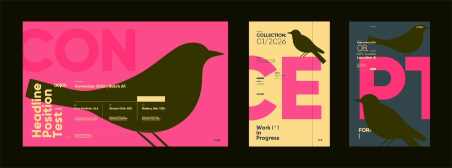 鳥モチーフのデザイン