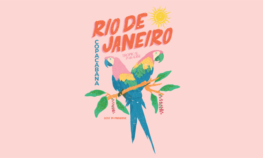 鳥のポスターデザイン