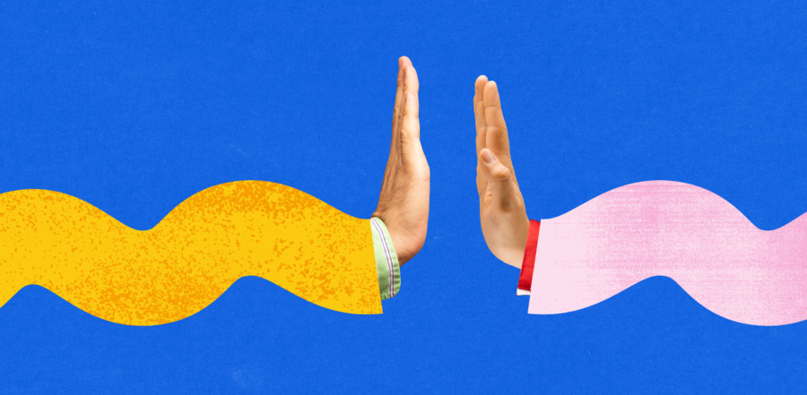 手にまつわるデザイン