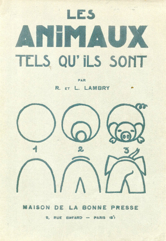 フランスの書籍「Les Animaux tels qu'ils sont」