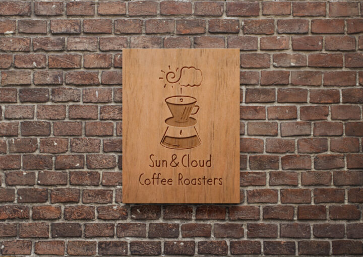 コーヒーロースターのロゴデザイン