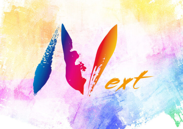 建設・塗装会社のカラフルなロゴデザイン