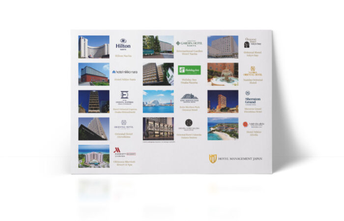 パネル制作事例 – ホテル運営会社のパネルデザイン