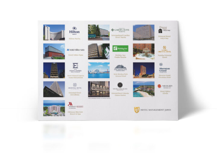 ホテル運営会社のパネルデザイン