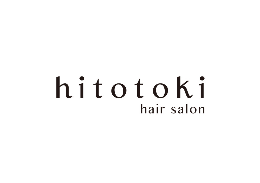 ヘアサロンのシンプルなロゴ