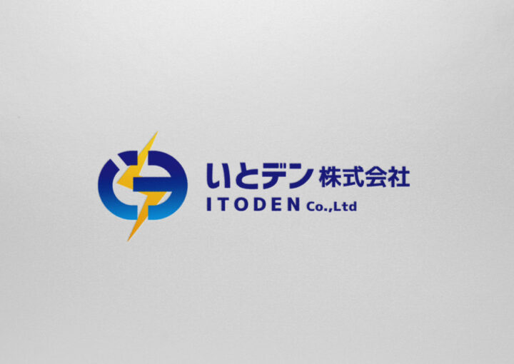 地域に根ざした電気店のロゴデザイン
