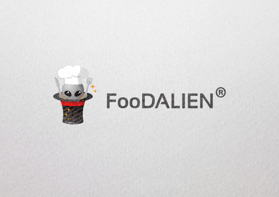 食品卸事業会社のロゴデザイン
