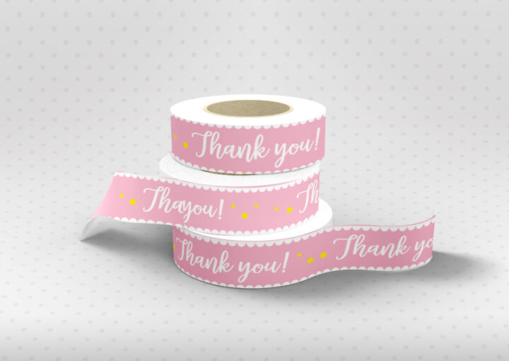 サンキューテープのデザイン