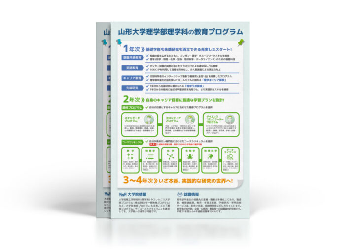 大学の入試広報_チラシ制作例