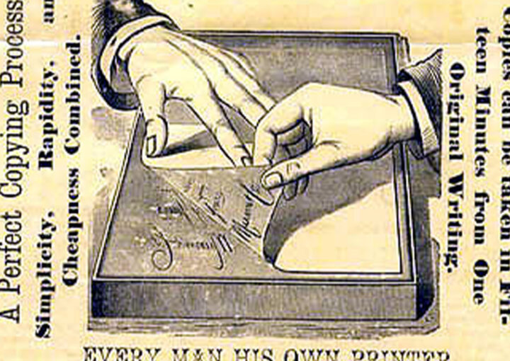 ヘクトグラフ（コンニャク版）について：印刷史のなるほど雑学10