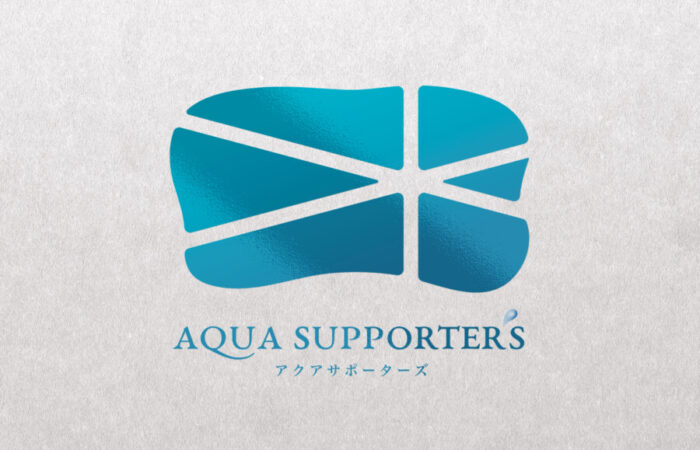 ロゴ制作事例 - 水のプロフェッショナルを派遣する企業のロゴデザイン