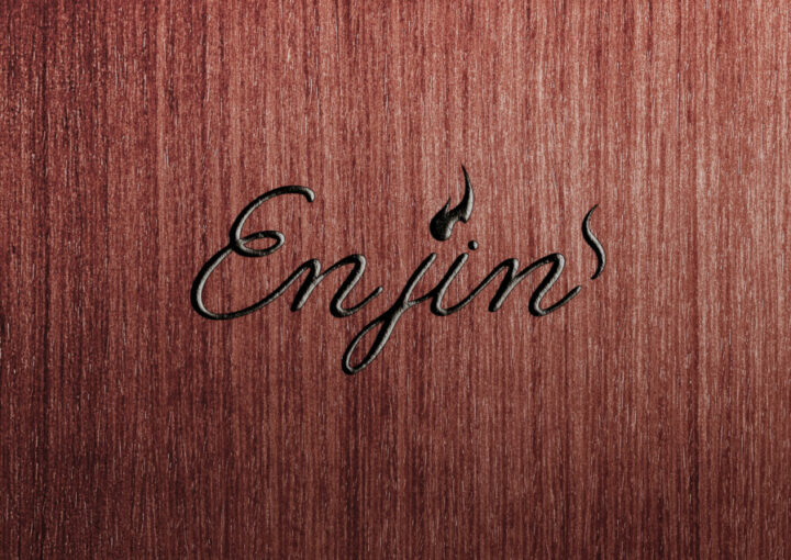 水タバコを取り扱うカフェ&バーのロゴデザイン作成例_1