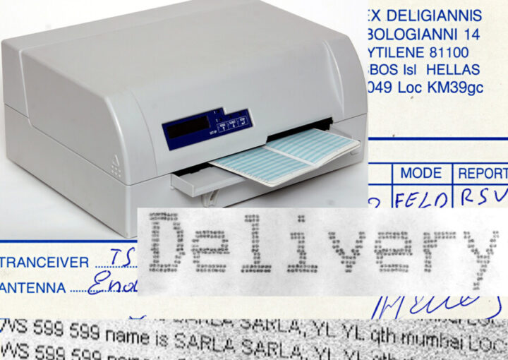 ドットマトリクス印刷について