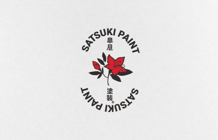 ロゴ制作事例 - 塗装会社の伝統とモダンが組み合わさったロゴデザイン