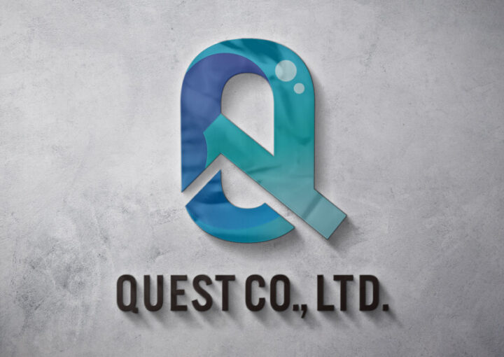 0と1で出来た会社ロゴデザイン