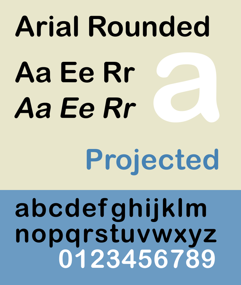 Arial Rounded