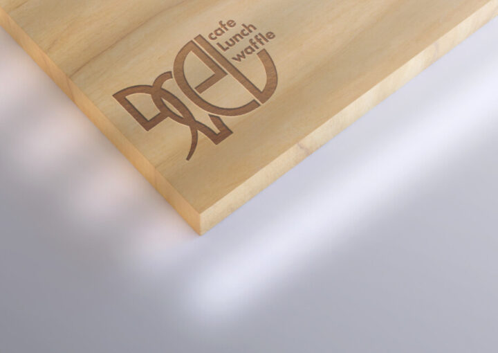 カフェロゴデザインの展開イメージ